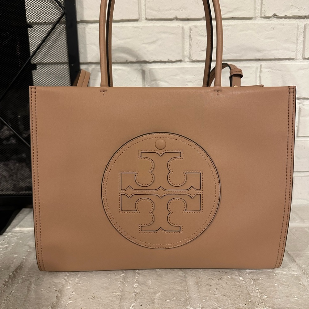 Tory Burch Tan Leather Tote Bag